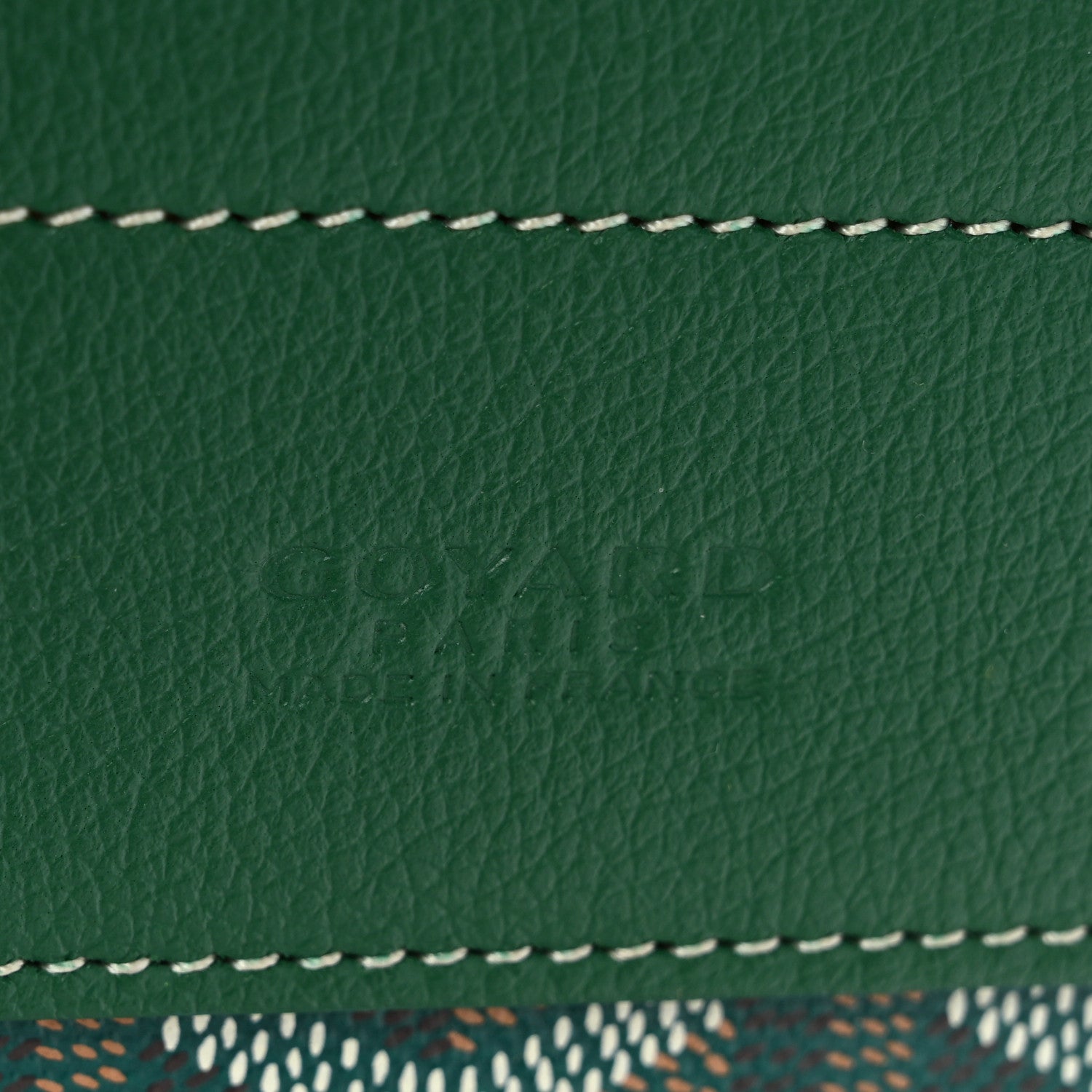 Goyard Goyardine Calfskin Mini Alpin Backpack Green 6 of 10