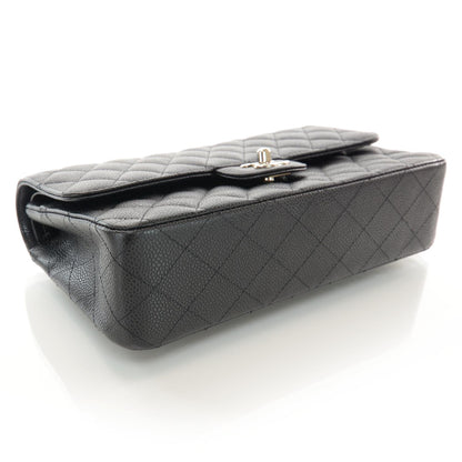 Chanel Caviar Quilted Medium Double Flap Black 4 of 9