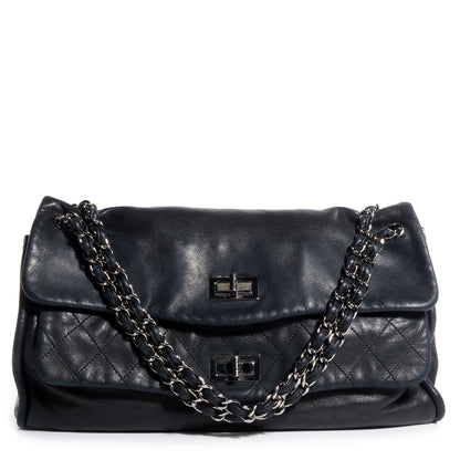 Chanel Lambskin Double Mademoiselle Jumbo Flap Black 1 of 7