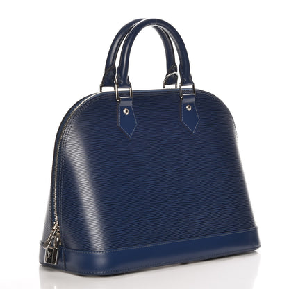 Louis Vuitton Epi Alma PM Indigo 3 of 8