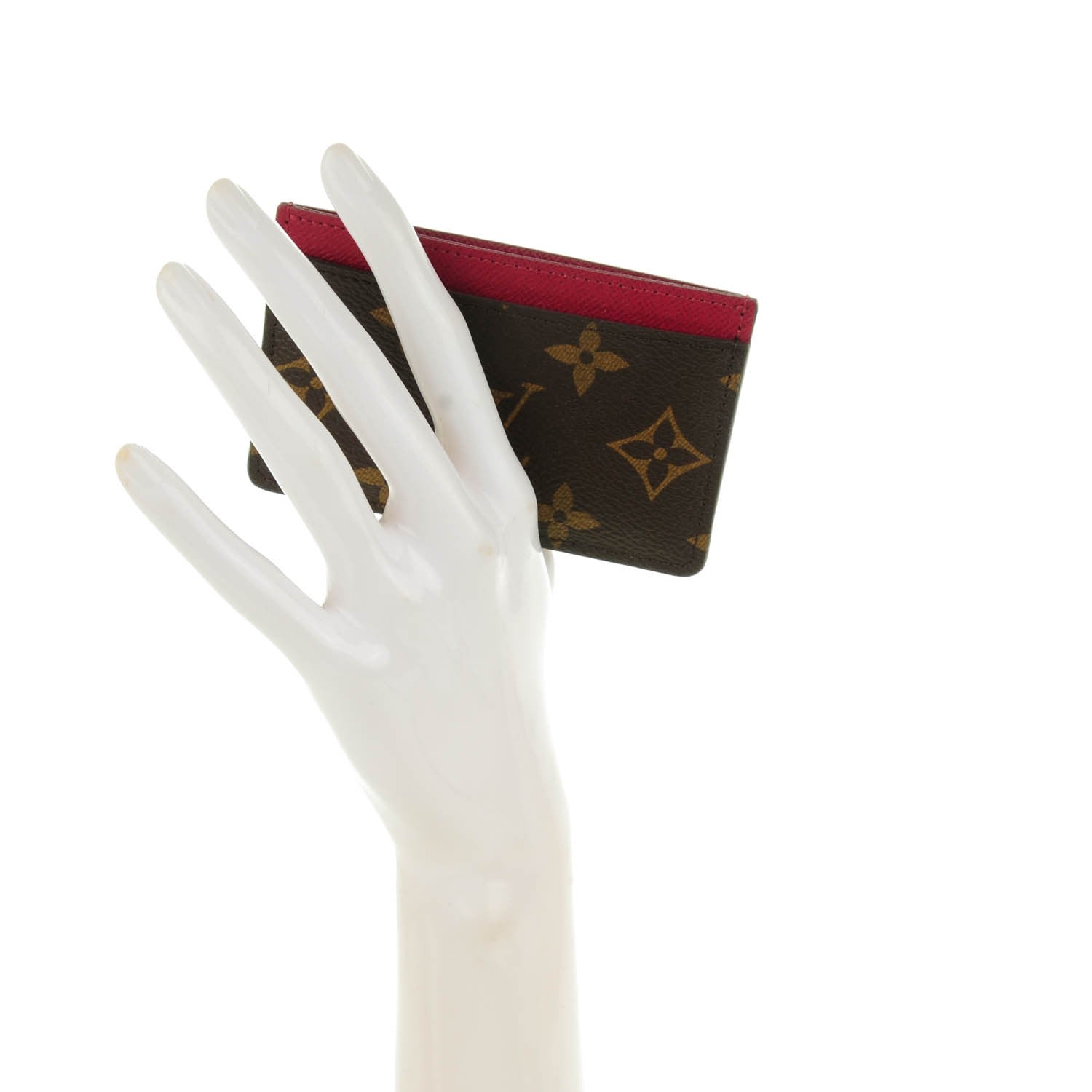 Louis Vuitton Monogram Card Holder Fuchsia 2 of 7