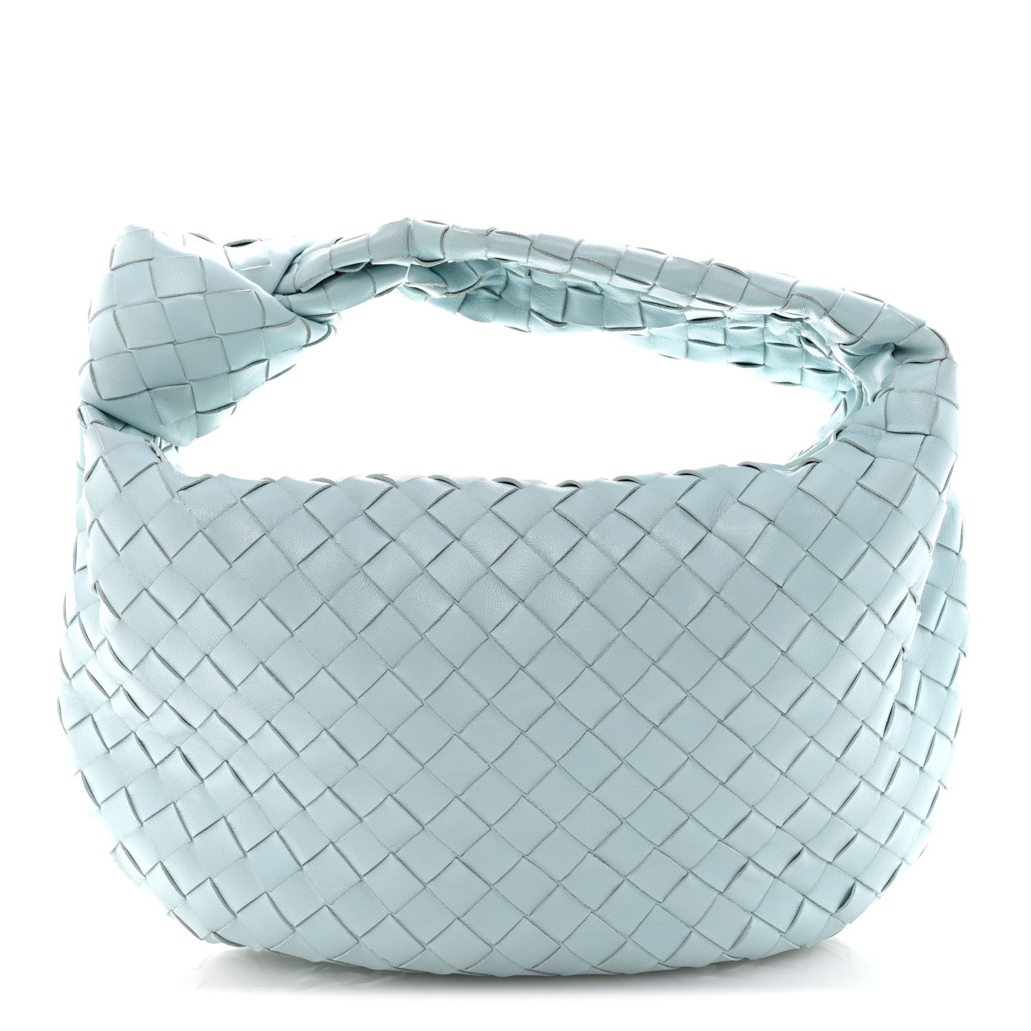 Bottega Veneta Nappa Intrecciato Teen Jodie Hobo Teal Washed 1 of 13