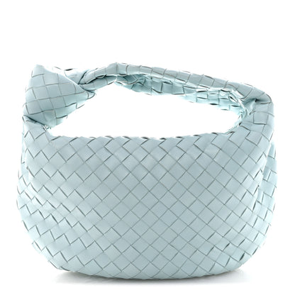Bottega Veneta Nappa Intrecciato Teen Jodie Hobo Teal Washed 1 of 13