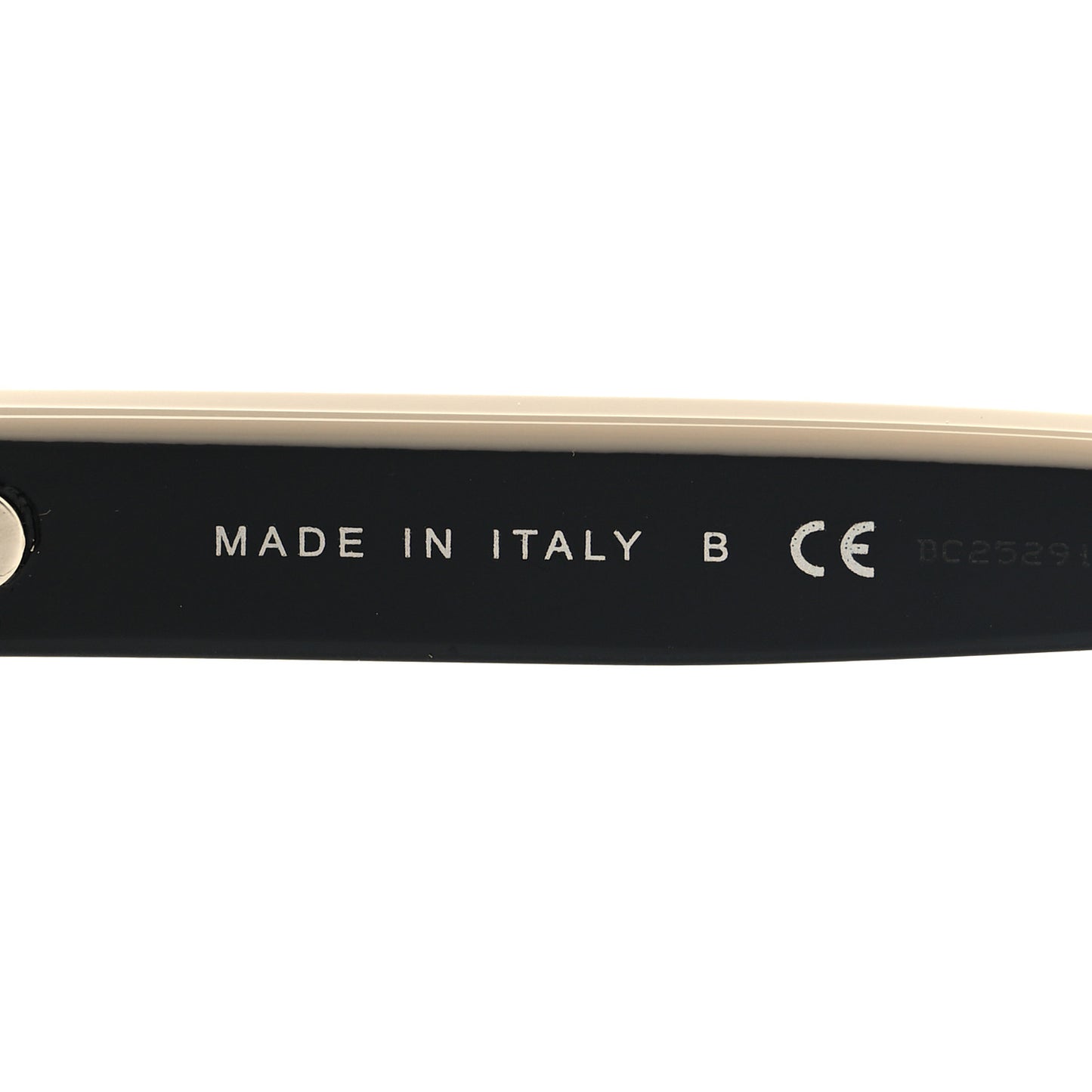 Acetate CC Butterfly Sunglasses 5414-A Black Beige