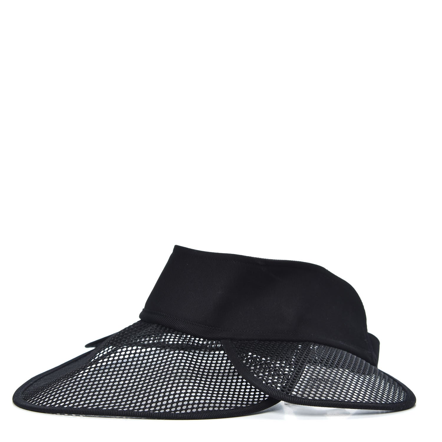 Christian Dior Fabric Mesh Waikiki D-Fence Visor Black 1 of 4