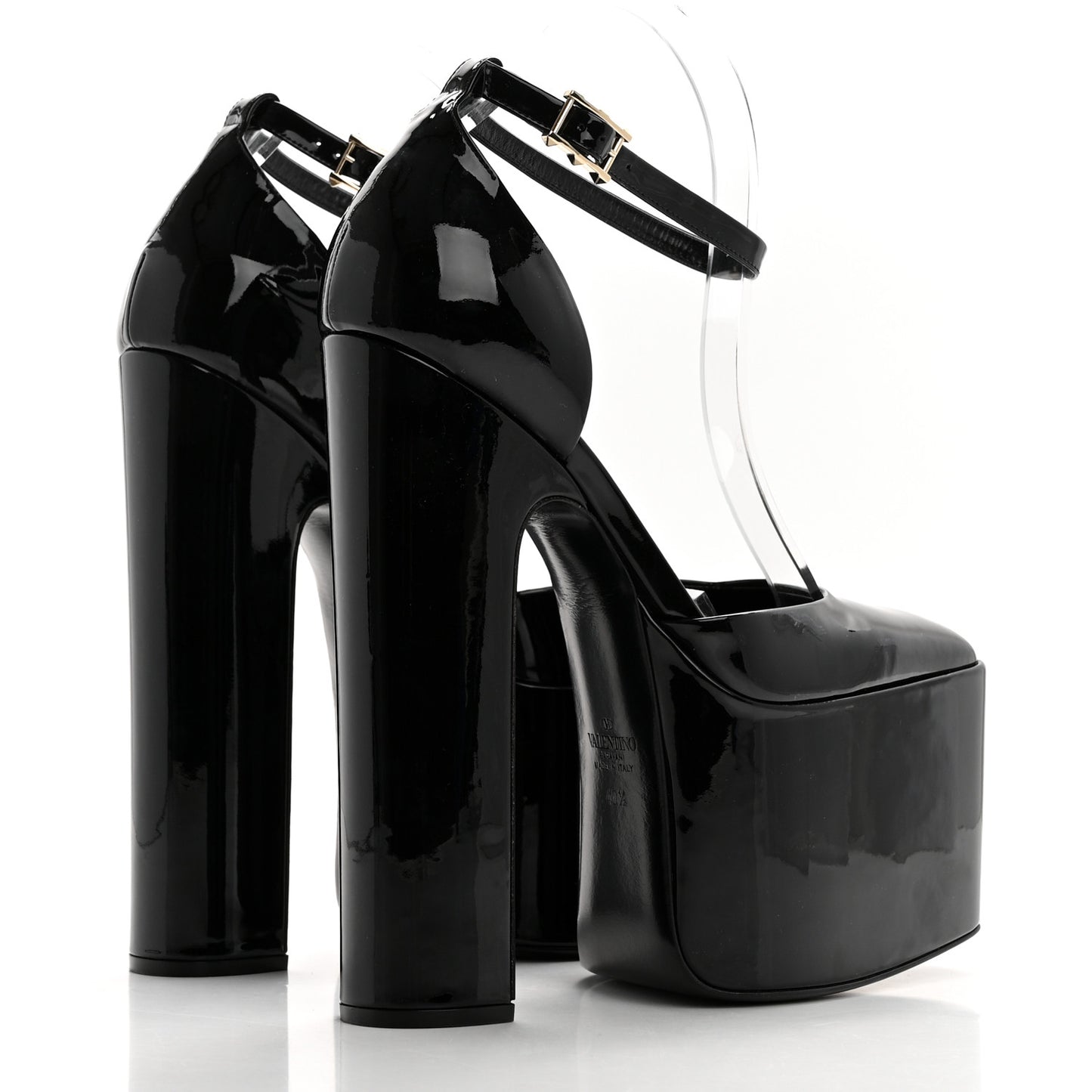 Patent DiscoBox 80/180mm Platform Pumps 40.5 Black
