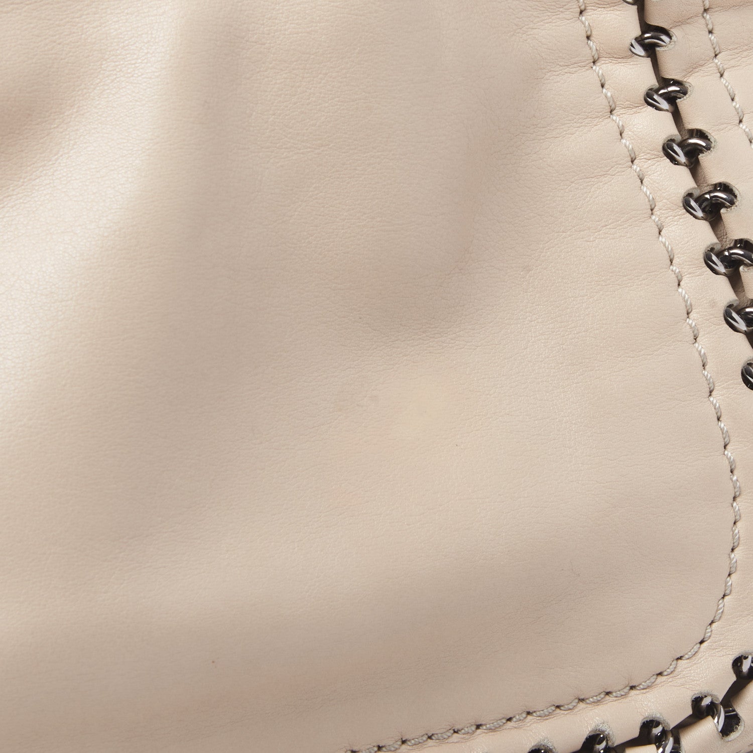Chanel Smooth Calfskin Luxe Ligne Flap Light Beige 11 of 11
