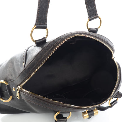 Saint Laurent Calfskin Large Muse Chocolate 8 of 12