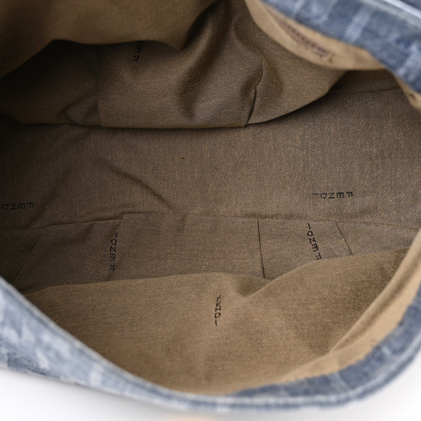 Denim Zucca Mia Shoulder Flap Blue