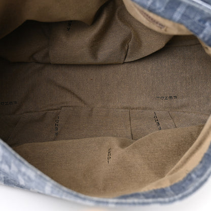 Fendi Denim Zucca Mia Shoulder Flap Blue 4 of 9