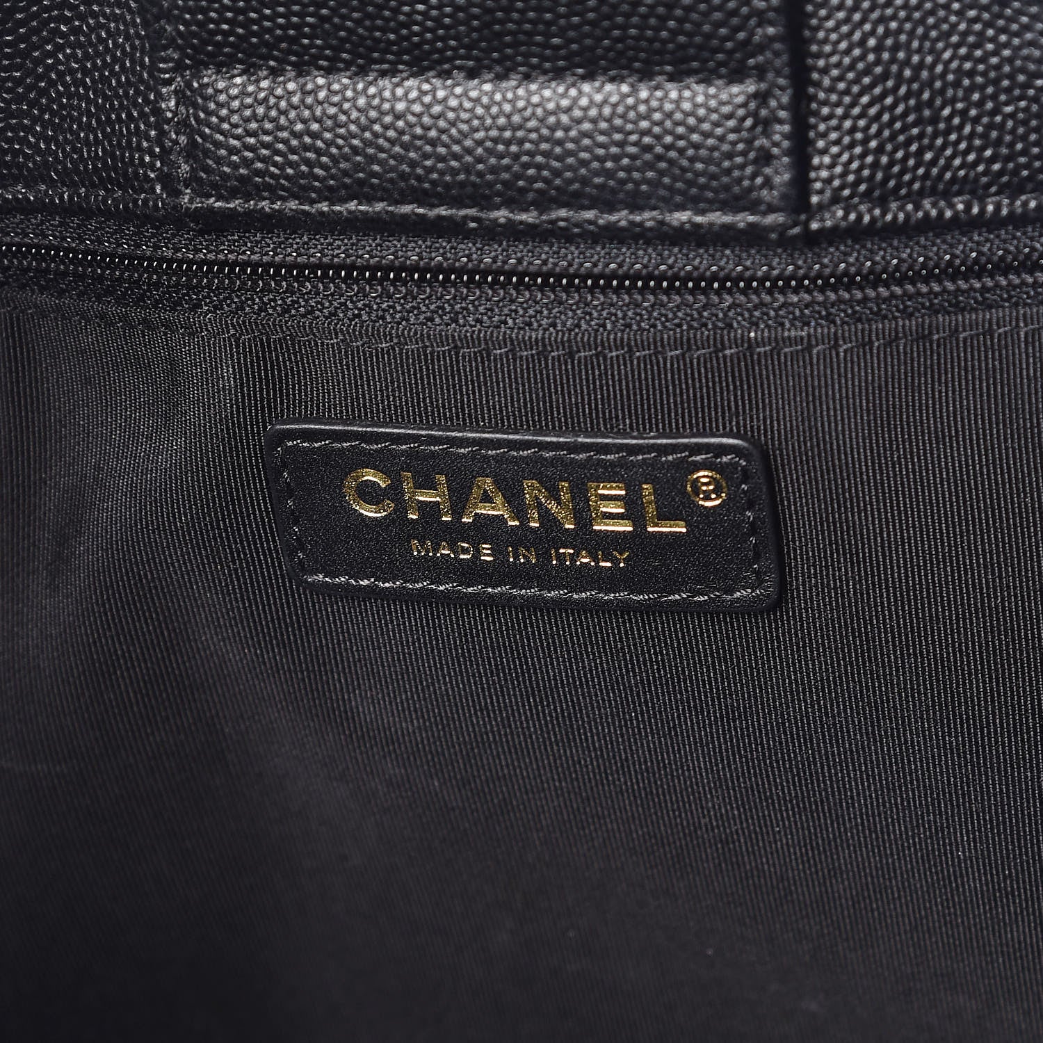 Chanel Caviar Quilted Large Classic Shopping Tote Black 6 of 12