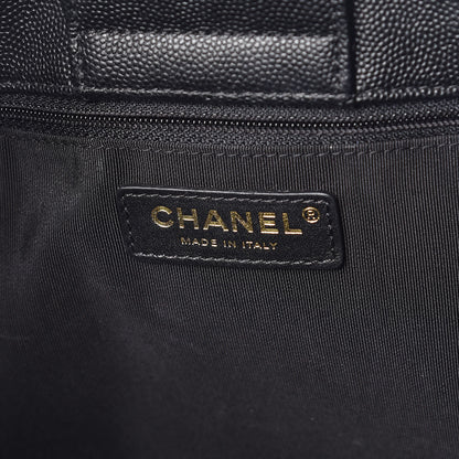 Chanel Caviar Quilted Large Classic Shopping Tote Black 6 of 12