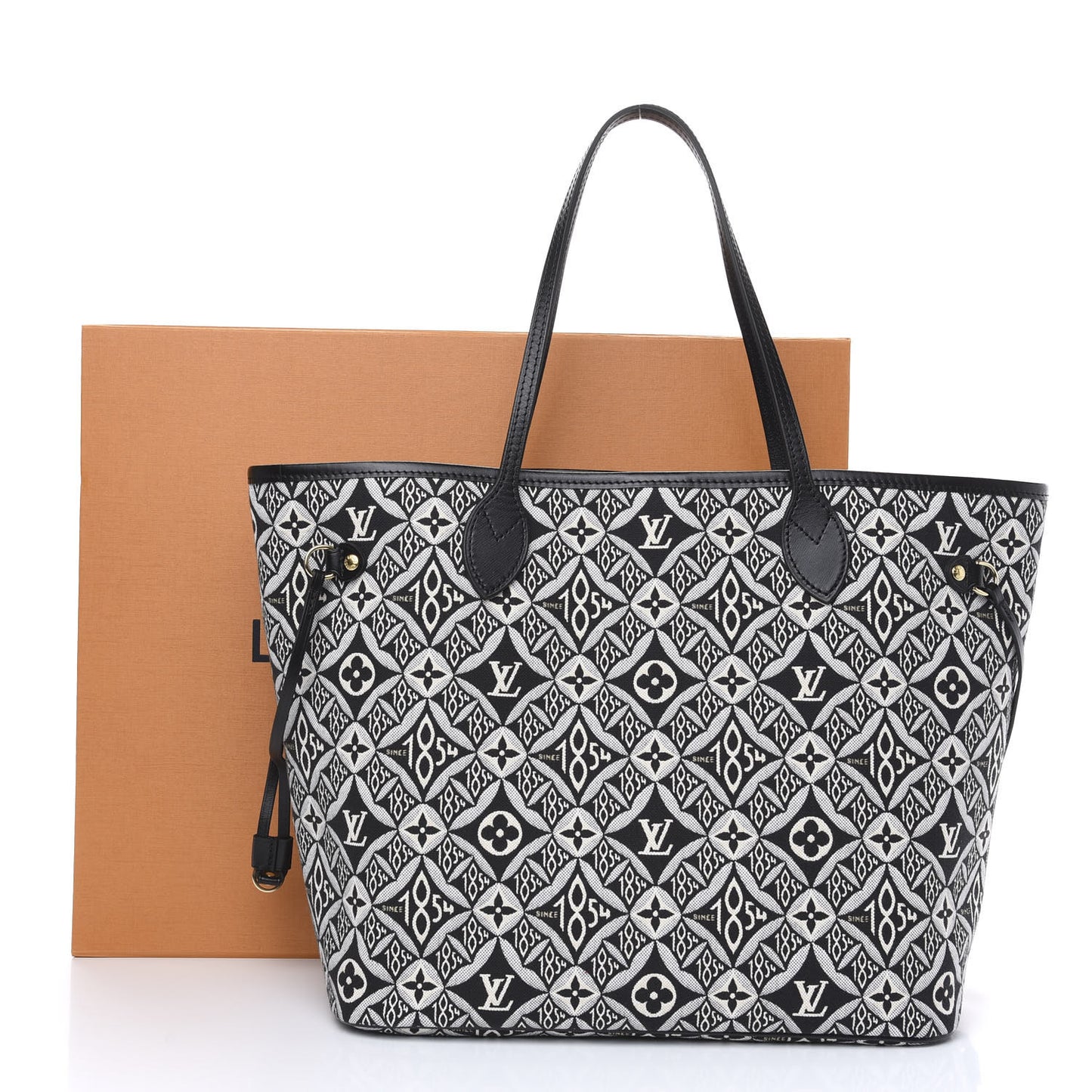 Jacquard Since 1854 Neverfull MM Grey