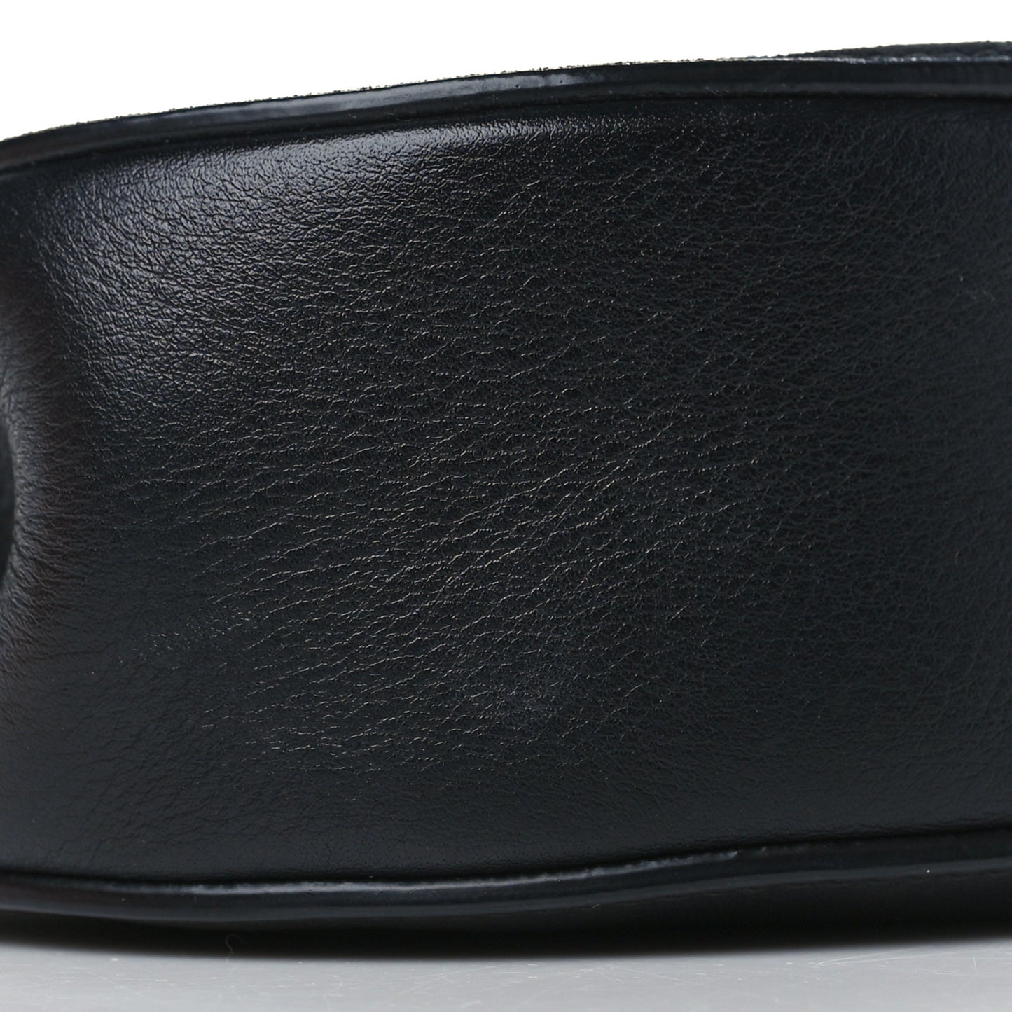 Suede Calfskin Mini Drew Shoulder Bag Black