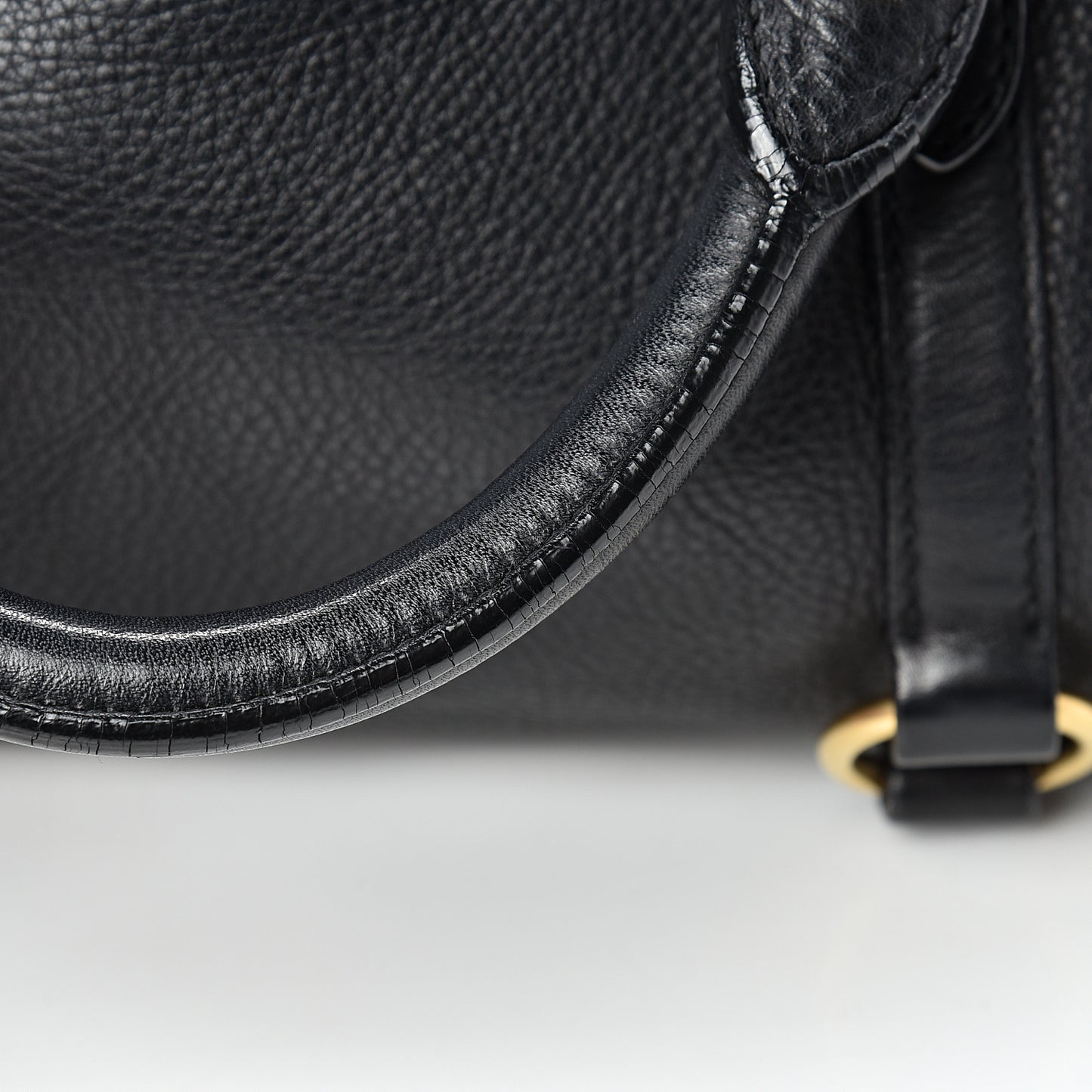 Vitello Medium Bow Bag Black