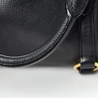 Miu Miu Vitello Medium Bow Bag Black 14 of 23