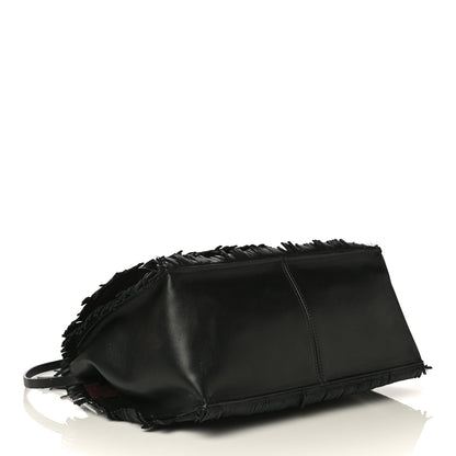 Valentino Garavani Calfskin The Rope Crossbody Bag Black 4 of 42