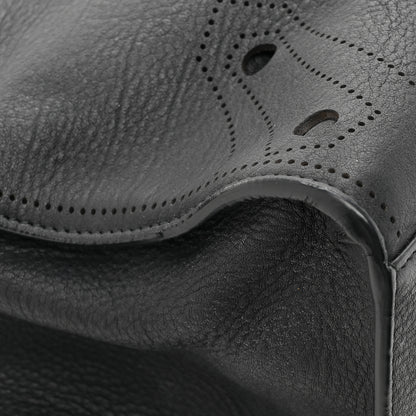 Balenciaga Veau Soyeux Perforated Blackout Hardware City Black 13 of 14