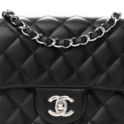 Chanel Caviar Quilted Mini Square Flap Black 8 of 10