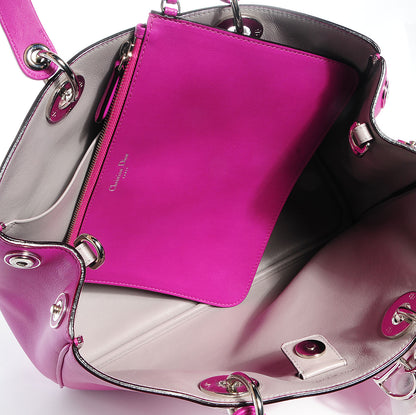 Christian Dior Calfskin Medium Diorissimo Bag Rose Sorbet 13 of 14