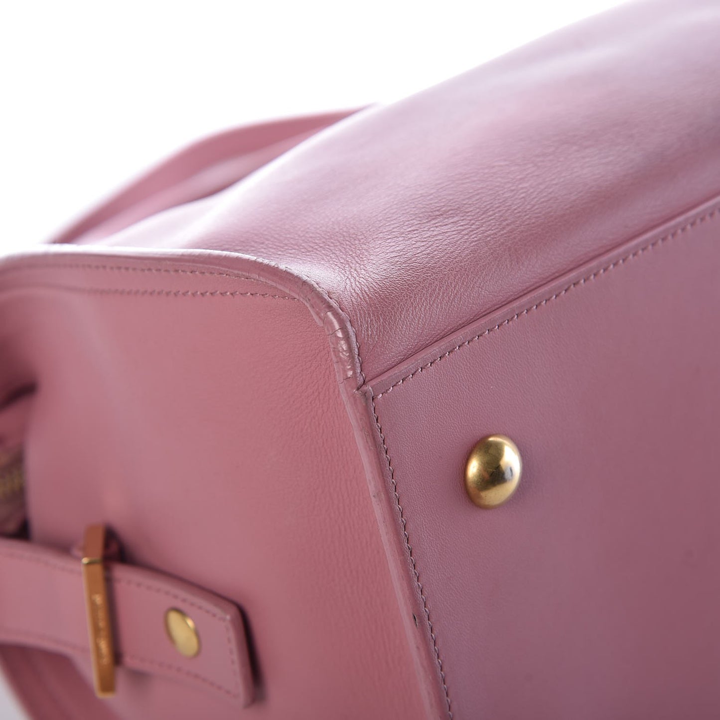 Calfskin Small Classic Y Cabas Vieux Rose