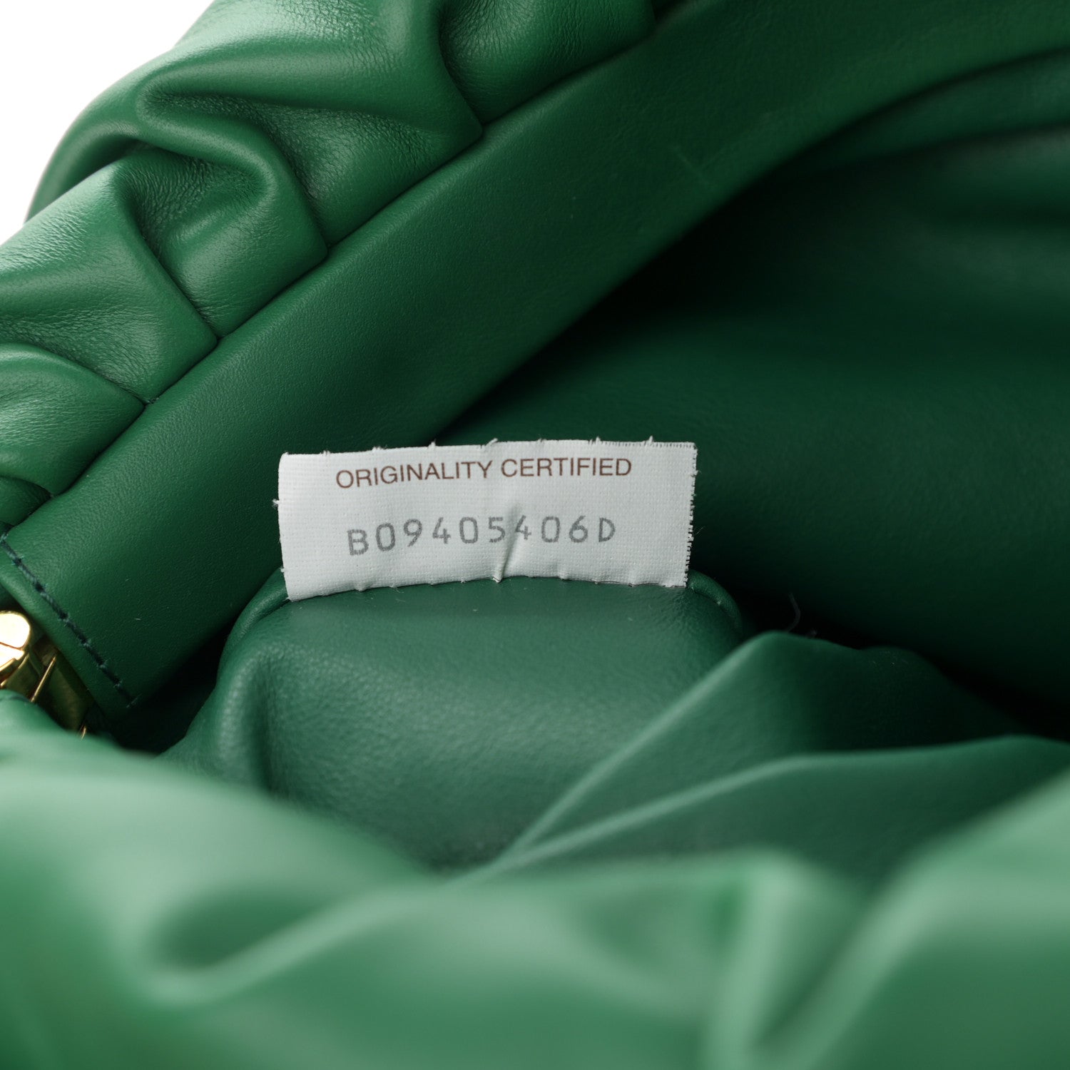 Bottega Veneta Calfskin The Pouch Chain Racing Green 7 of 8