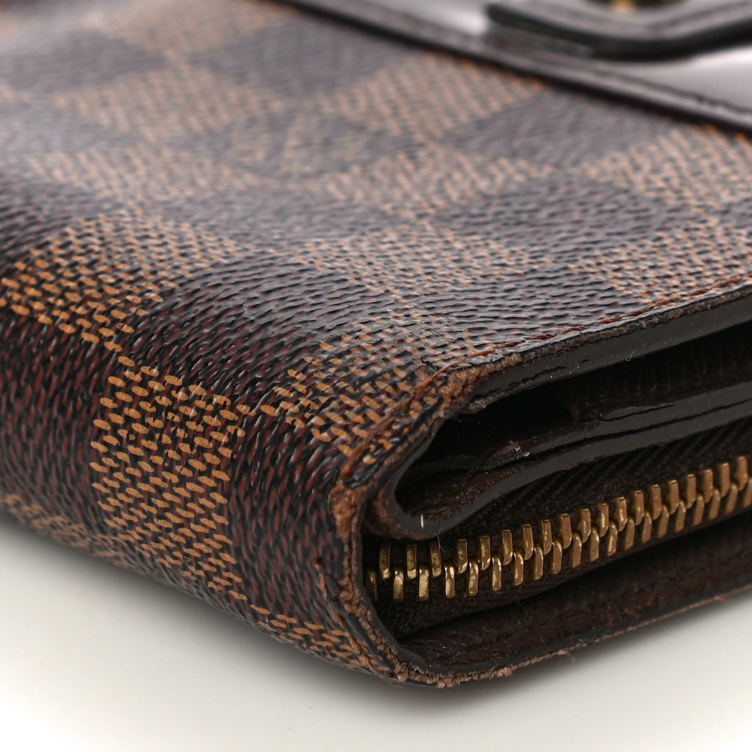 Louis Vuitton Damier Ebene Zippe Zipped Compact Wallet 9 of 13