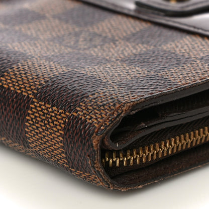 Louis Vuitton Damier Ebene Zippe Zipped Compact Wallet 9 of 13