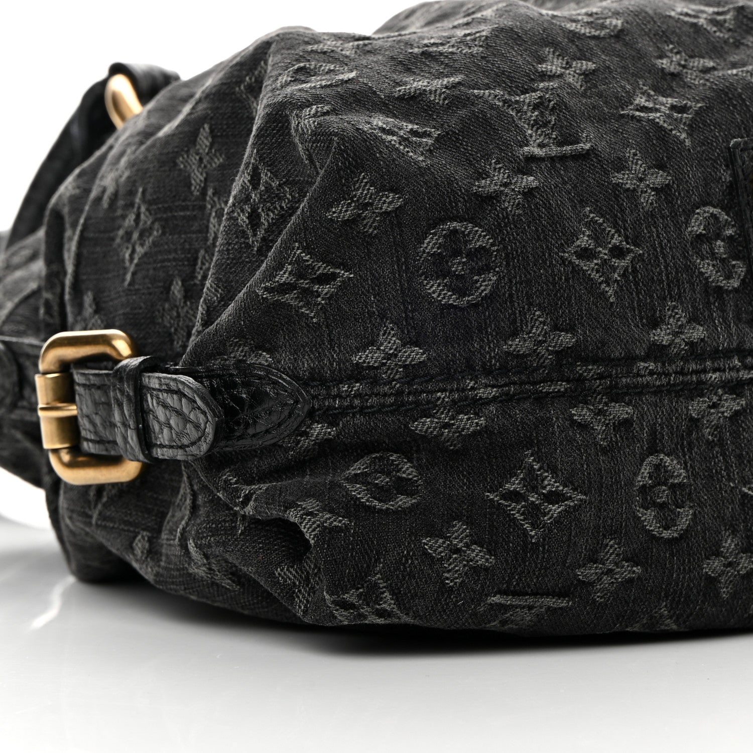 Louis Vuitton Denim Neo Cabby MM Black 9 of 15