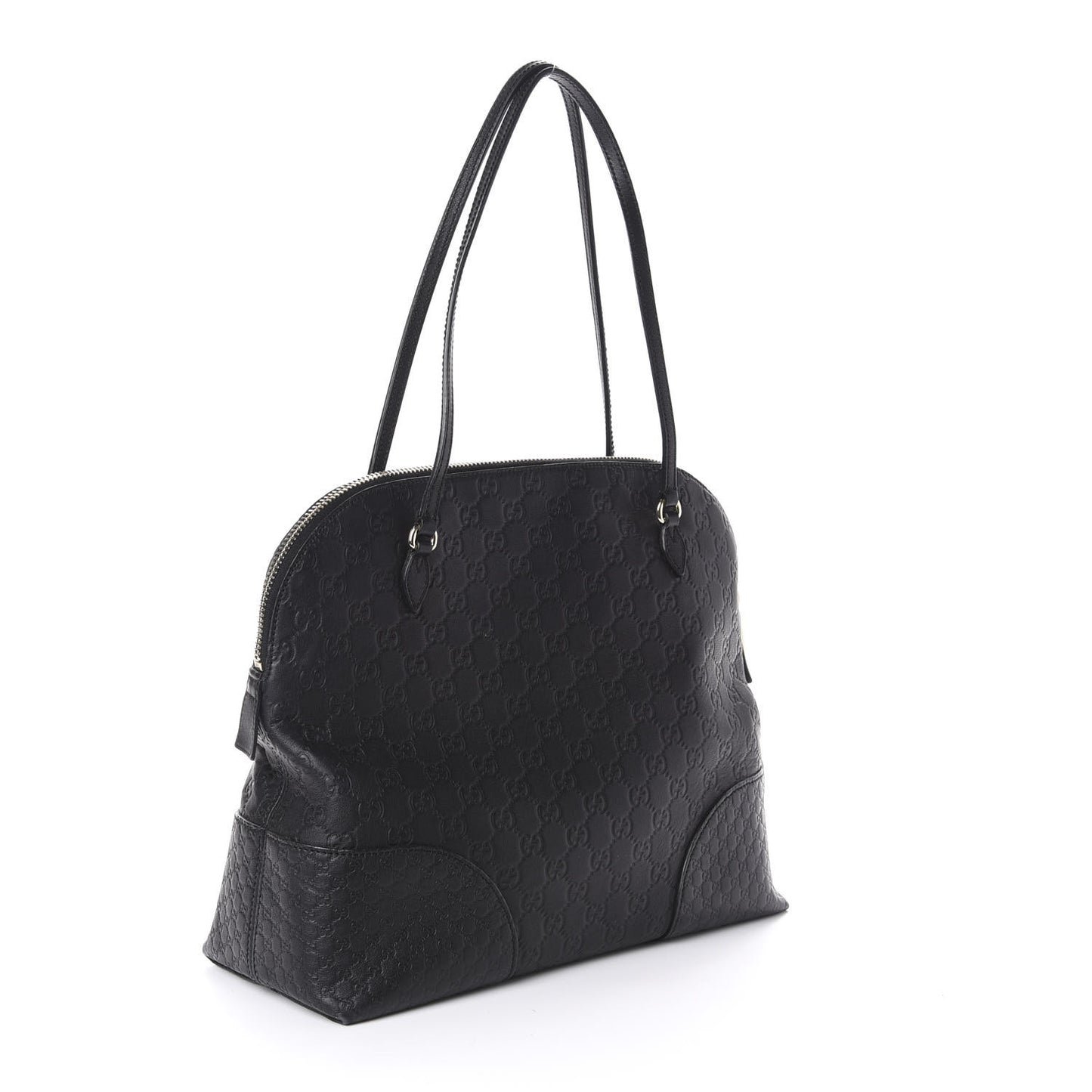 Guccissima Medium Bree Shoulder Bag Black