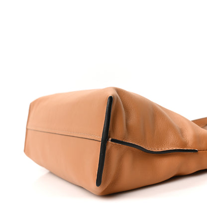 Loewe Calfskin Mini Flamenco Knot Clutch Warm Desert 9 of 10