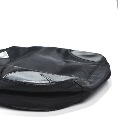 Prada Calfskin Tessuto Nylon Easy Shoulder Bag Black 6 of 9