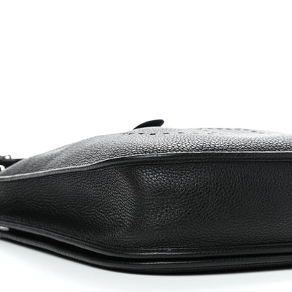 Hermes Taurillon Clemence Evelyne III GM Black 8 of 9