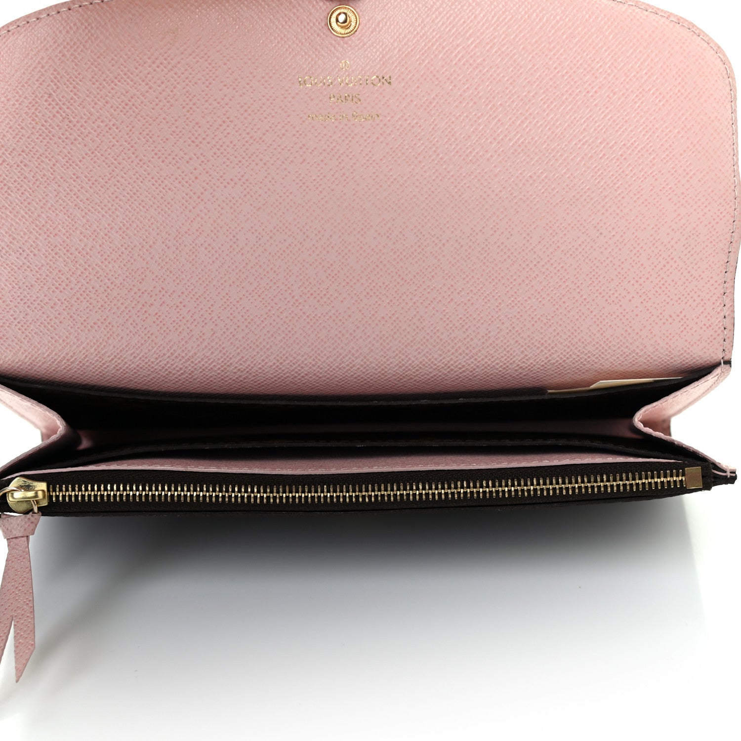 Louis Vuitton Monogram Emilie Wallet Rose Ballerine 4 of 6