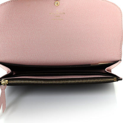 Louis Vuitton Monogram Emilie Wallet Rose Ballerine 4 of 6