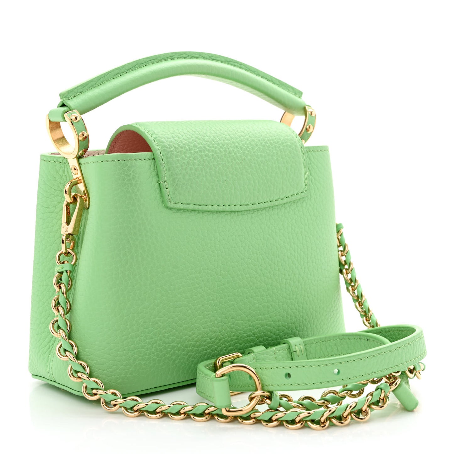 Taurillon Mini Capucines Vert Pomme