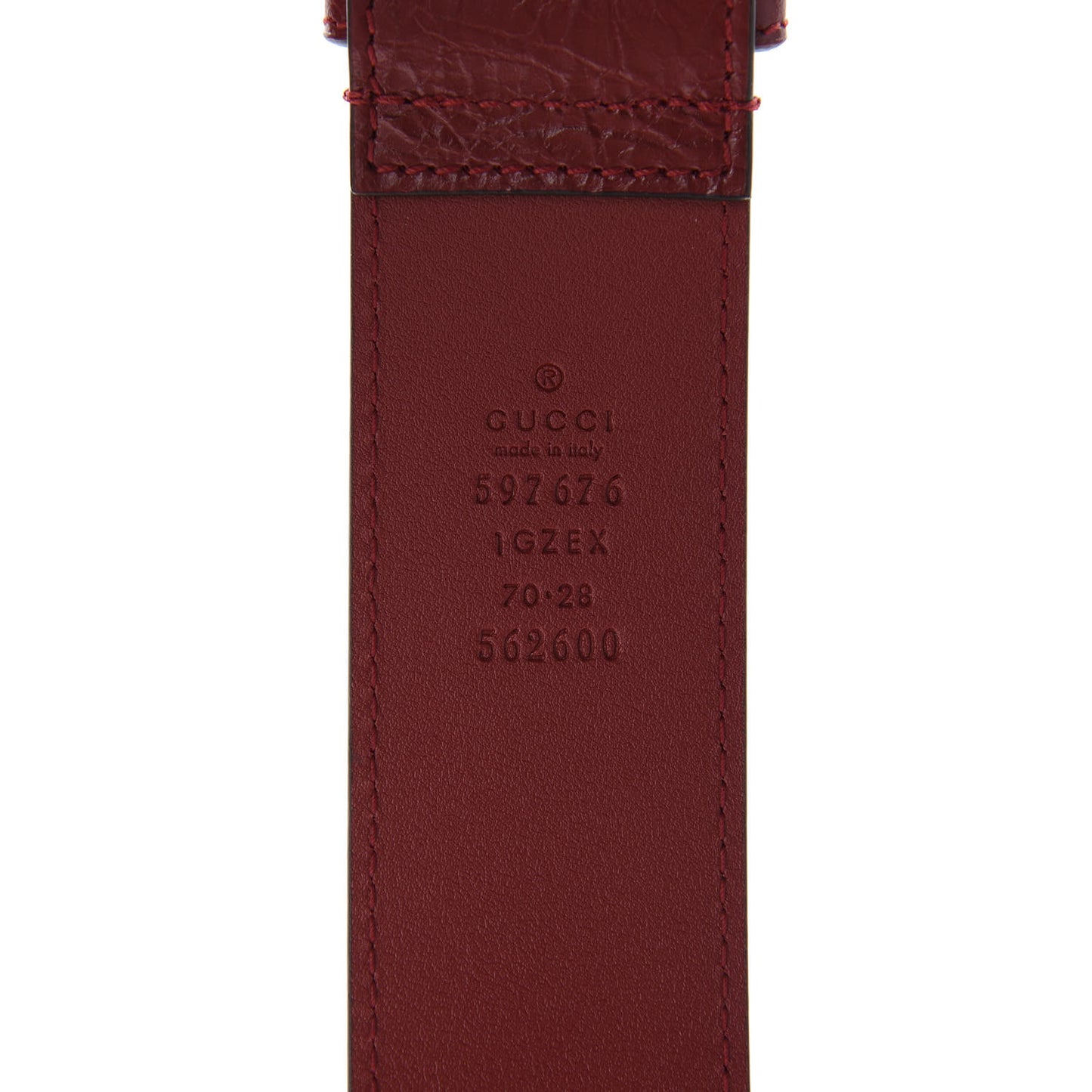 Cracked Calfskin Morpheus Belt 70 28 Bag Red
