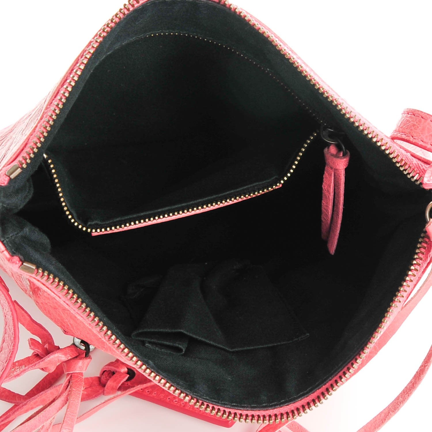 Balenciaga Agneau Classic Hardware Flat Crossbody Rose Bonbon 5 of 7