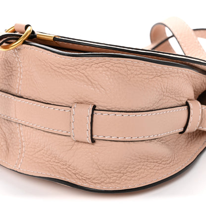 Chloe Grained Calfskin Mini Marcie Saddle Bag Blush Nude 10 of 10