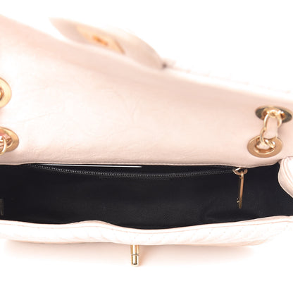 Chanel Calfskin Chevron Small Surpique Flap Ivory 5 of 17