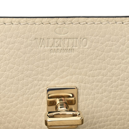 Valentino Garavani Pebbled Calfskin Small Joylock Satchel Ivory 7 of 10