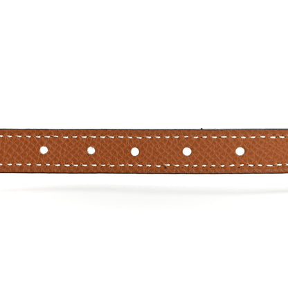 Hermes Swift Epsom 13mm Maillon H Belt 80 32 Vert Fizz Gold 3 of 5