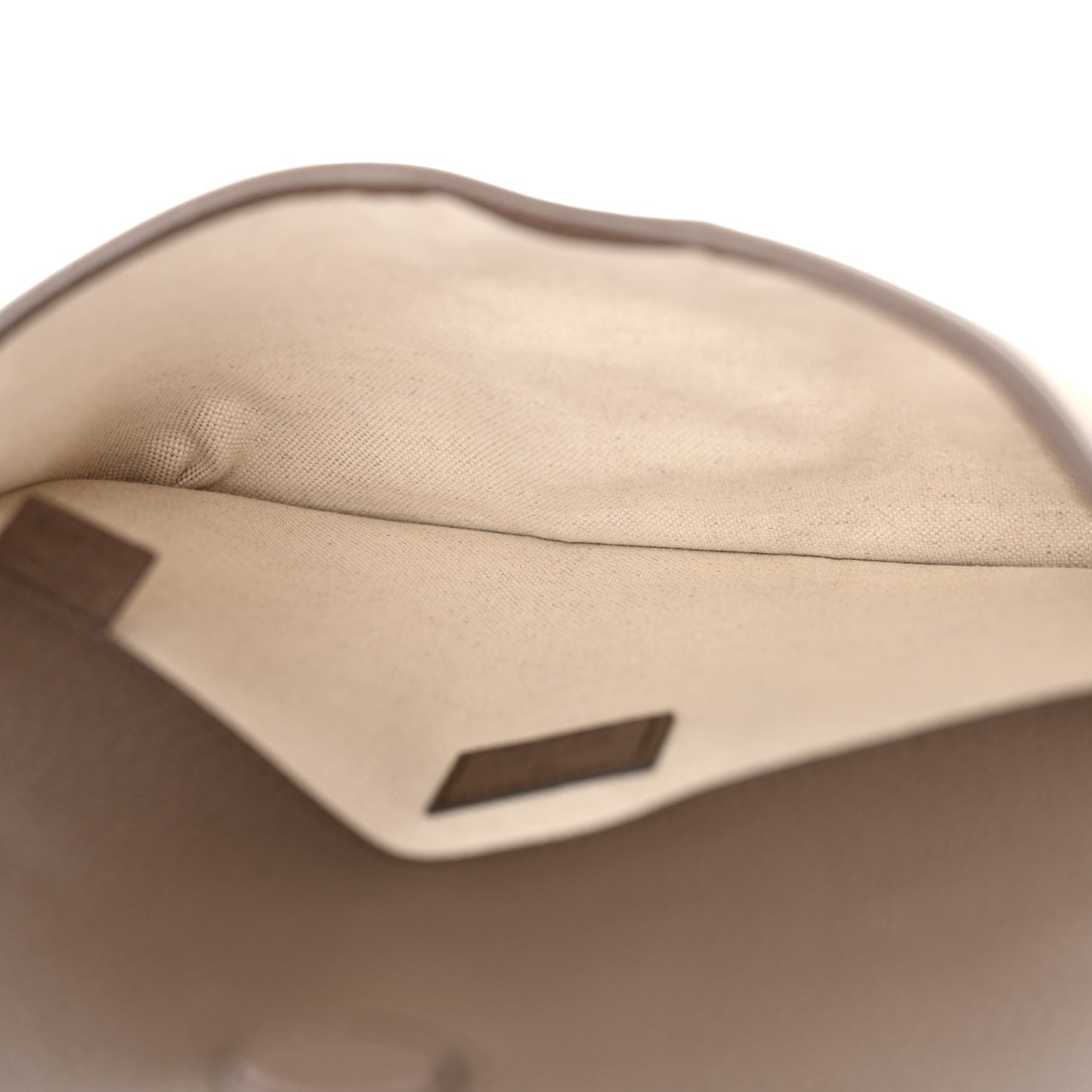 GG Supreme Monogram Web Small Ophidia Belt Bag Brown