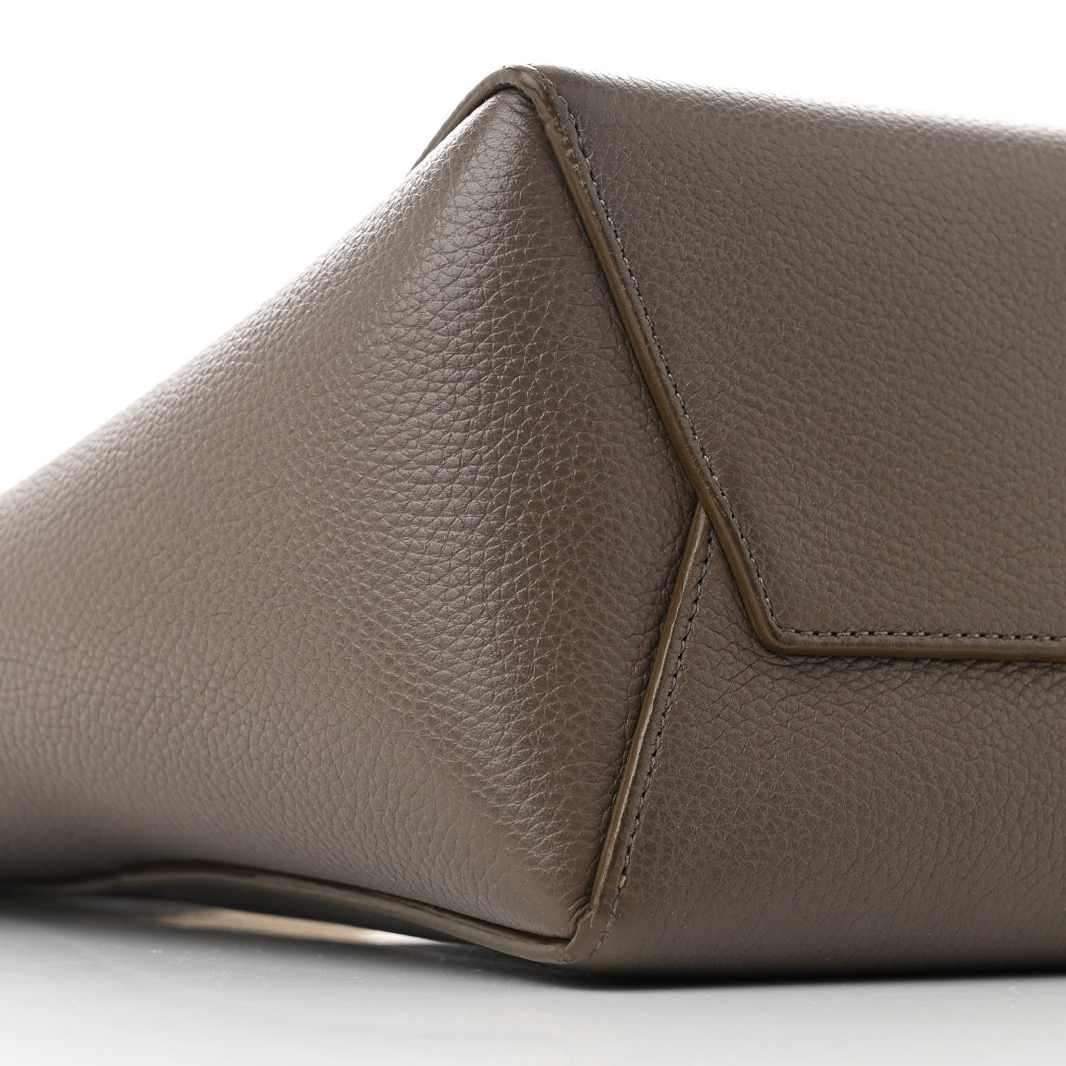 Celine Soft Grained Calfskin Small Sangle Bucket Bag Taupe 9 of 11
