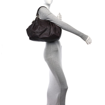 Gucci Guccissima Medium Sukey Tote Chocolate 2 of 10