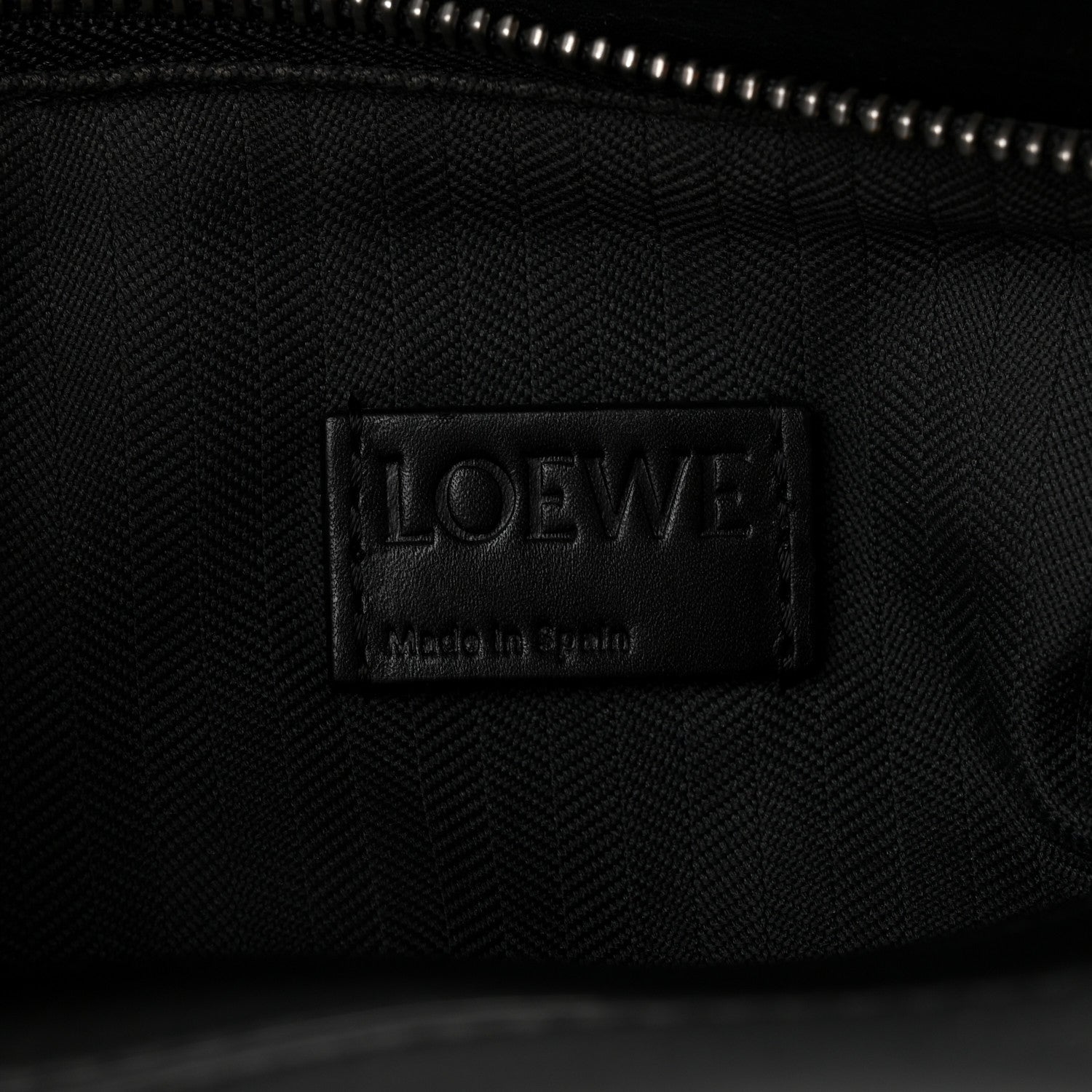 Loewe Calfskin Small Puzzle Bag Black 6 of 10