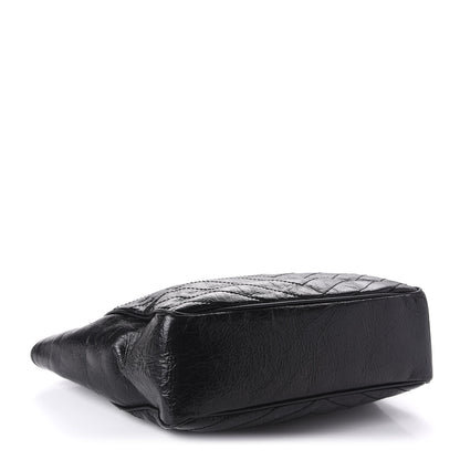 Saint Laurent Crinkled Calfskin Matelasse Monogram Large Niki Shopping Tote Bag Black 4 of 10