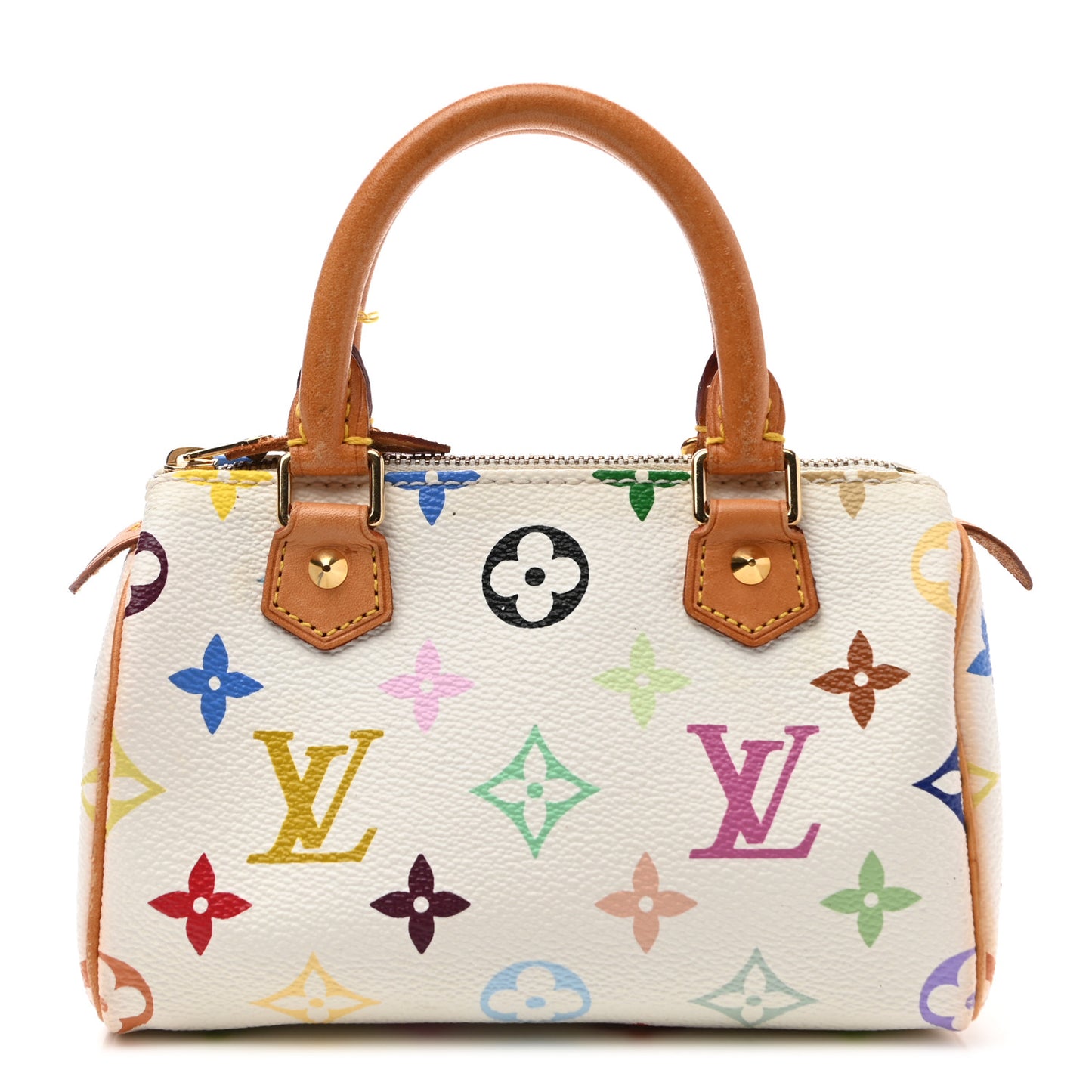 Monogram Multicolor Mini Sac HL Speedy White