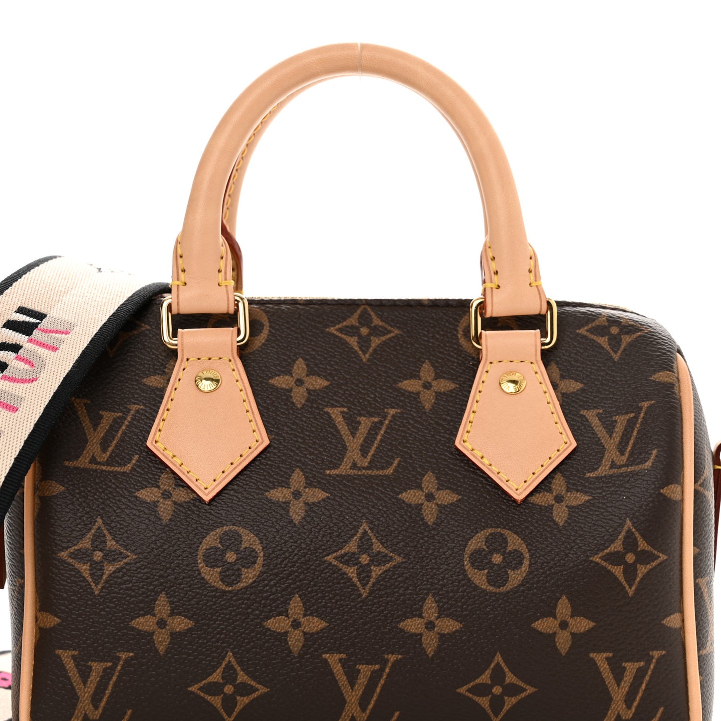 Monogram Speedy Bandouliere 20 Black