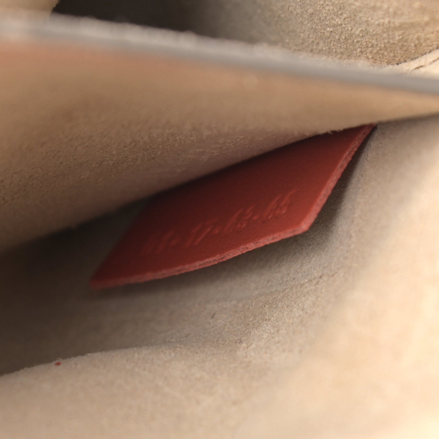 Suede Smooth Calfskin Drew Shoulder Bag Poppy